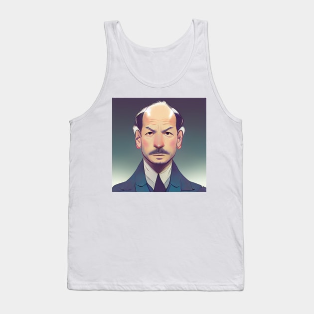 Clement Attlee | Anime Portrait Tank Top by Classical